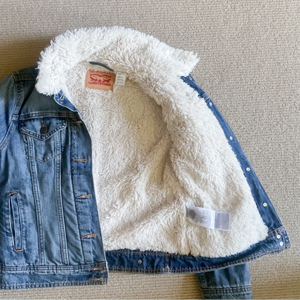 Levi's Denim Trucker Sherpa Jacket, SM